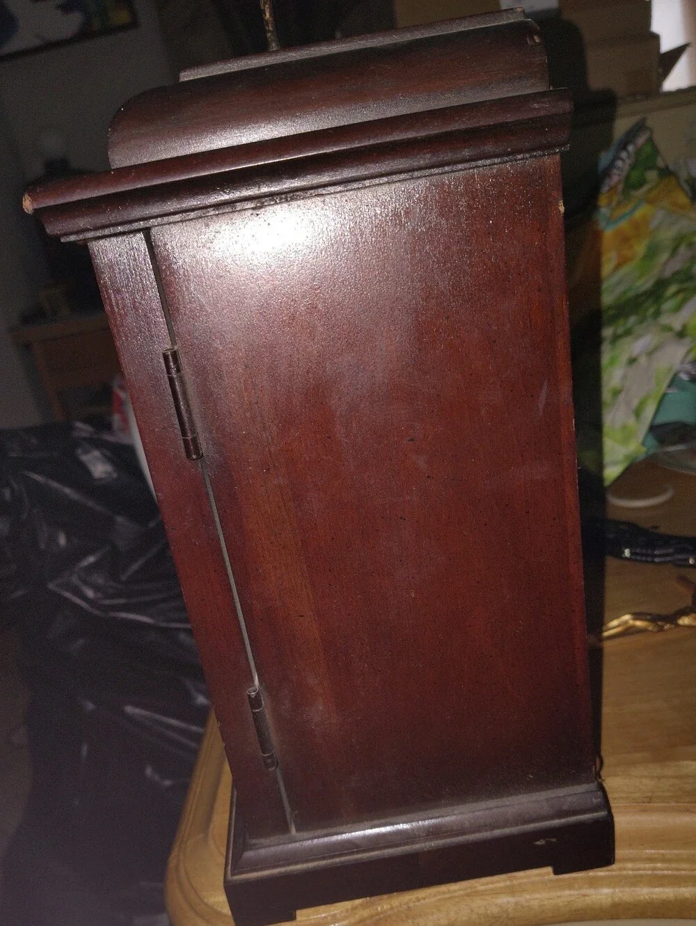 Howard Miller Bracket Clock ~3 Train~ Movmnt w/Westminster Chime & More Working